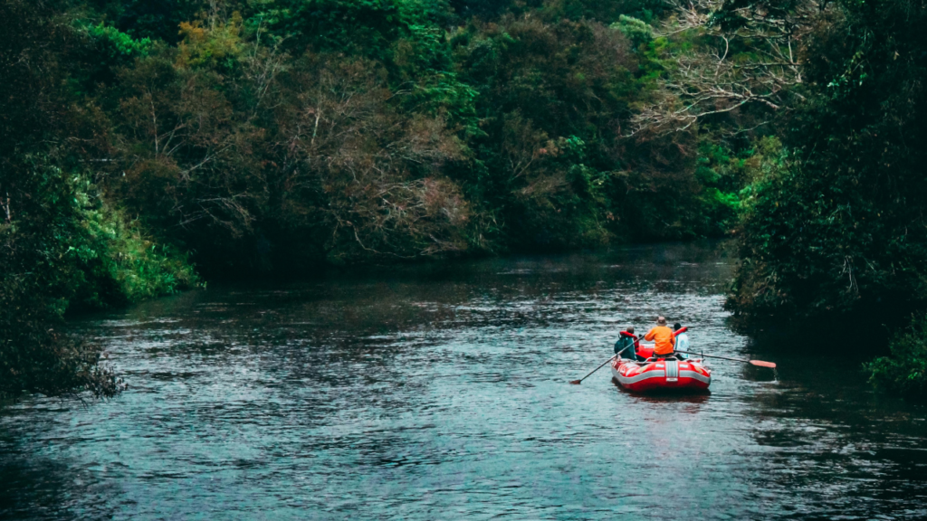 Just as whitewater rafters navigate rushing rapids and calm pools, those on the journey of sobriety face their own challenges and triumphs