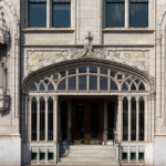 Building facade in downtown Charleston, West Virginia